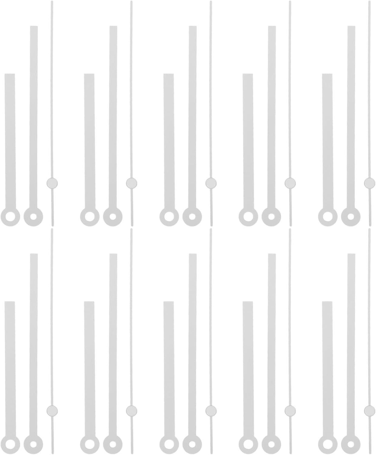 Angoily 10 Sets DIY Wall Clock Hands Replacement 1