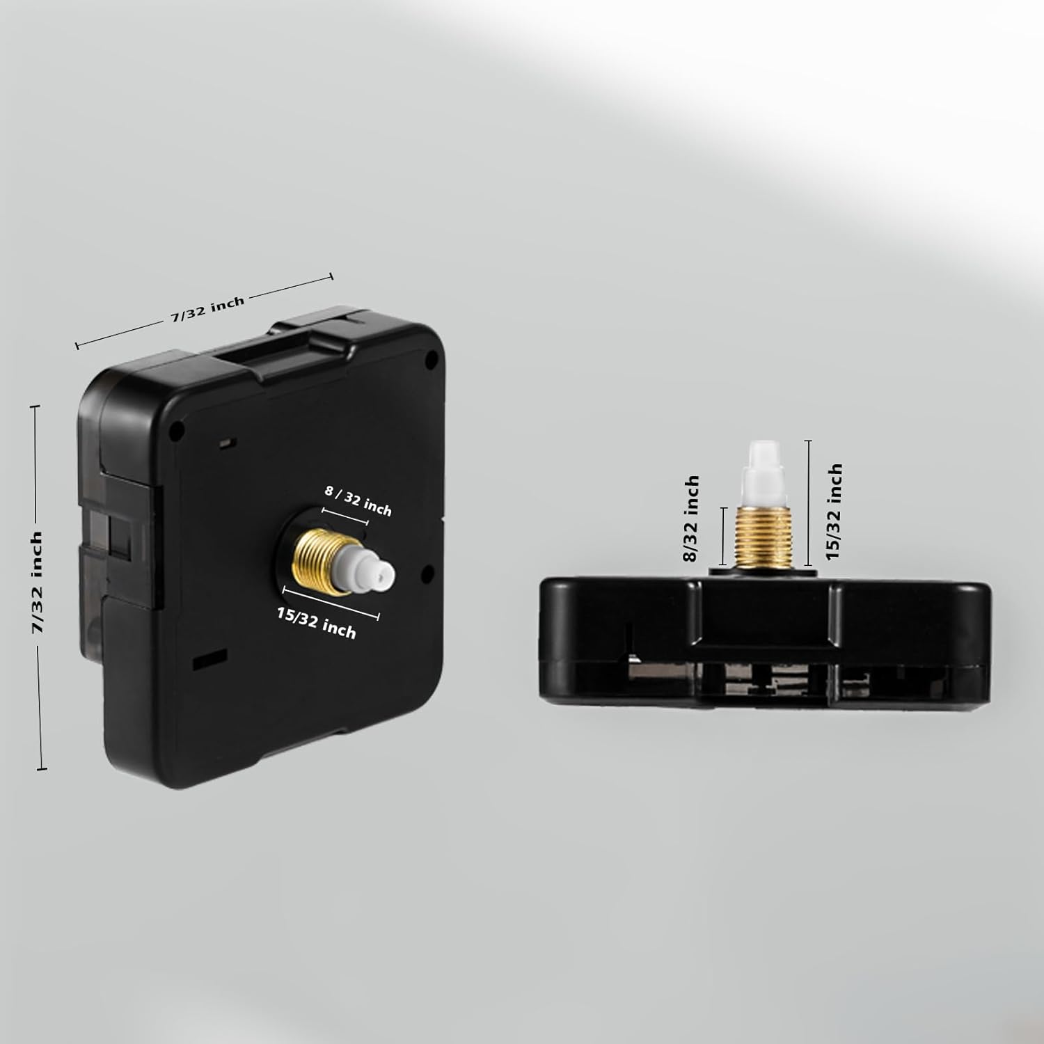 Silent Clock Mechanism Kit for DIY Repair 12mm Shaft
