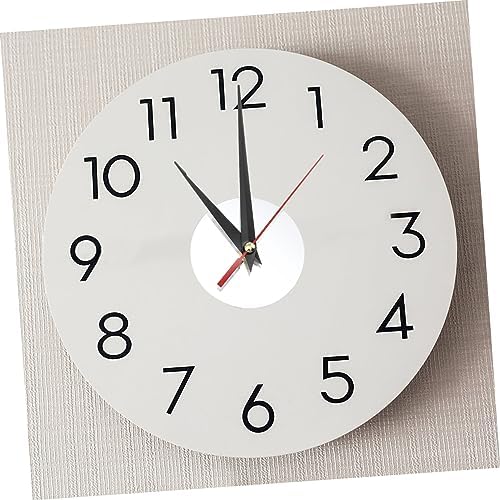BUTIFULSIC Acrylic Aluminum Alloy Torque Clock Mechanism Set for Wall Clocks