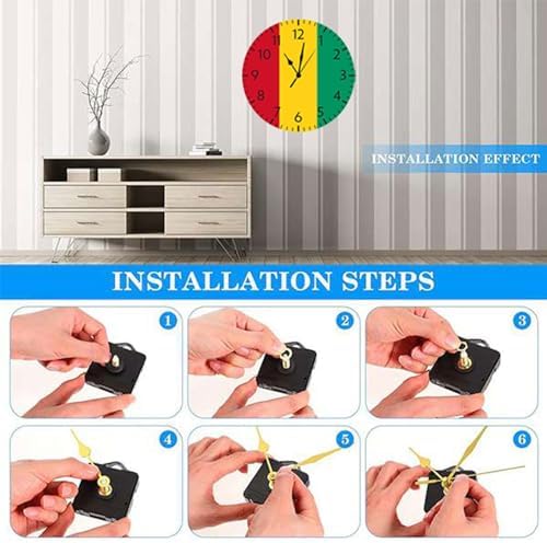 Wooden Wall Clock Repair Part DIY Clock Component 235mm