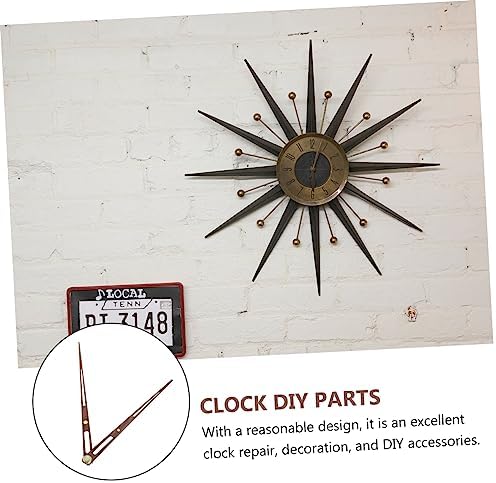 Mikikit 50cm Wall Clock Hand Replacement Set - Modern Nordic Style