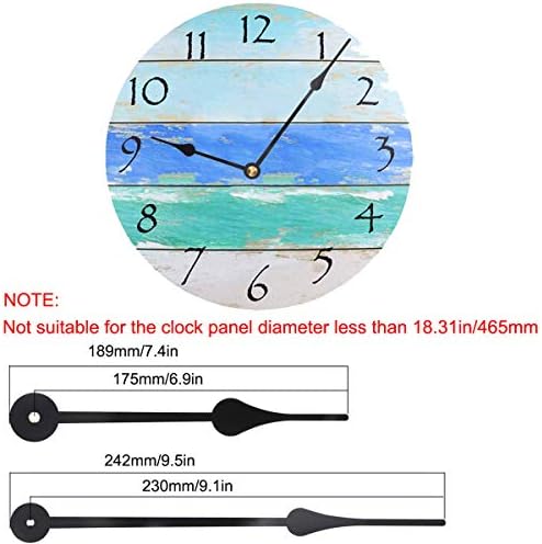 HILLHOME Ultimate Clock Shaft Precision Replacement for DIY Wall Clocks
