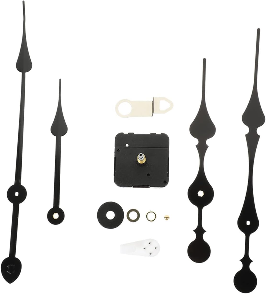 Elevate Your Clock Precision Metal Plastic Clock Movement Set