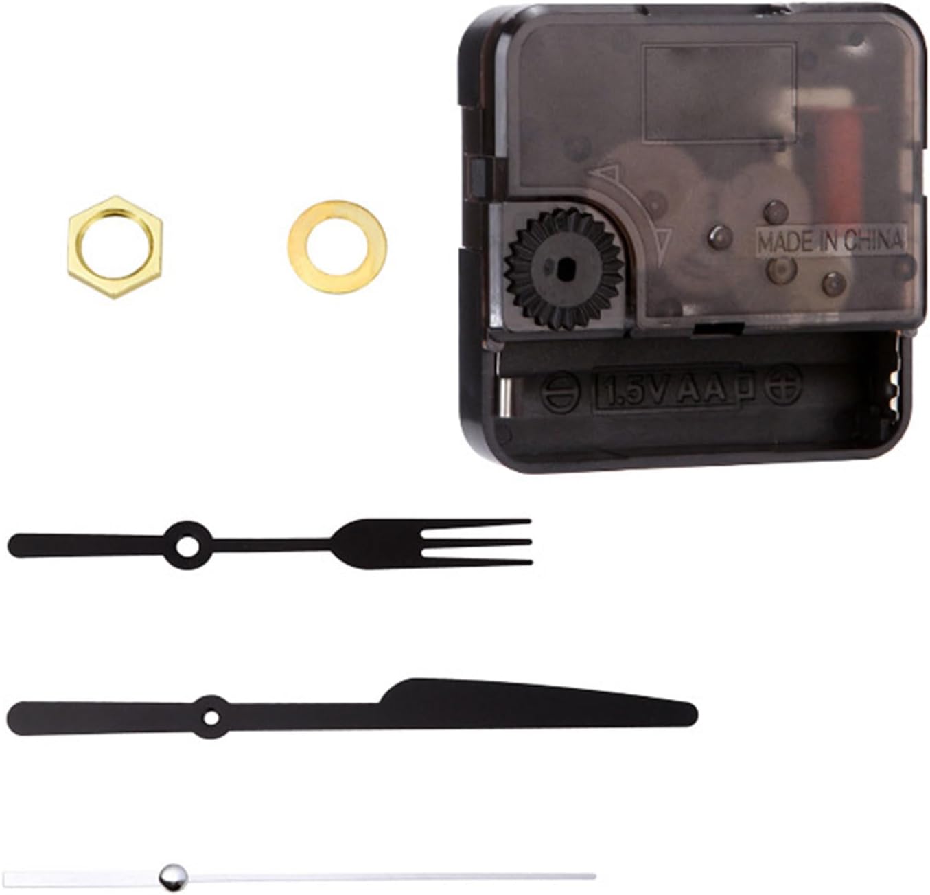 Premium Quiet Quartz Clock Mechanism Kit for Crafters and Clock Enthusiasts
