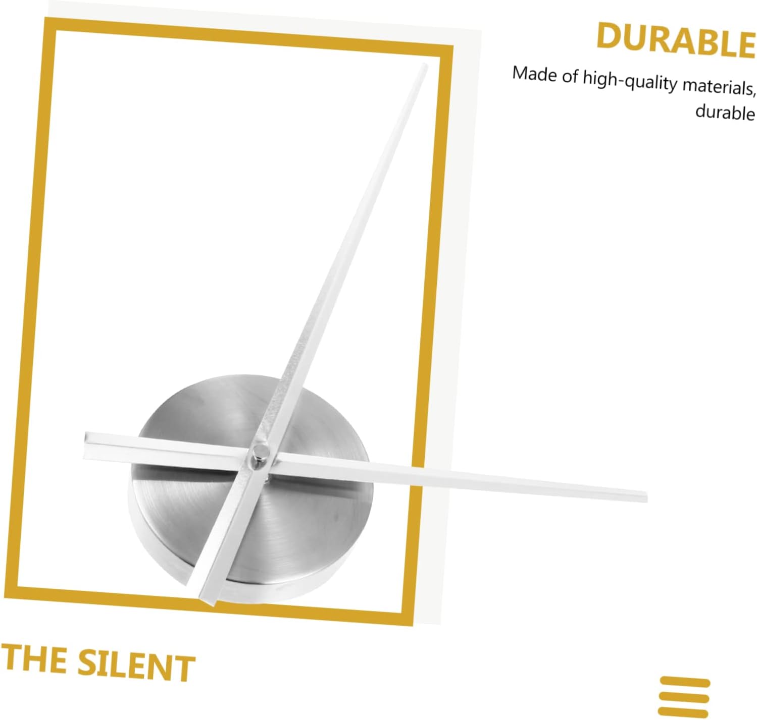 Precision-Engineered Aluminum Oversized Clock Hands for DIY Clocks