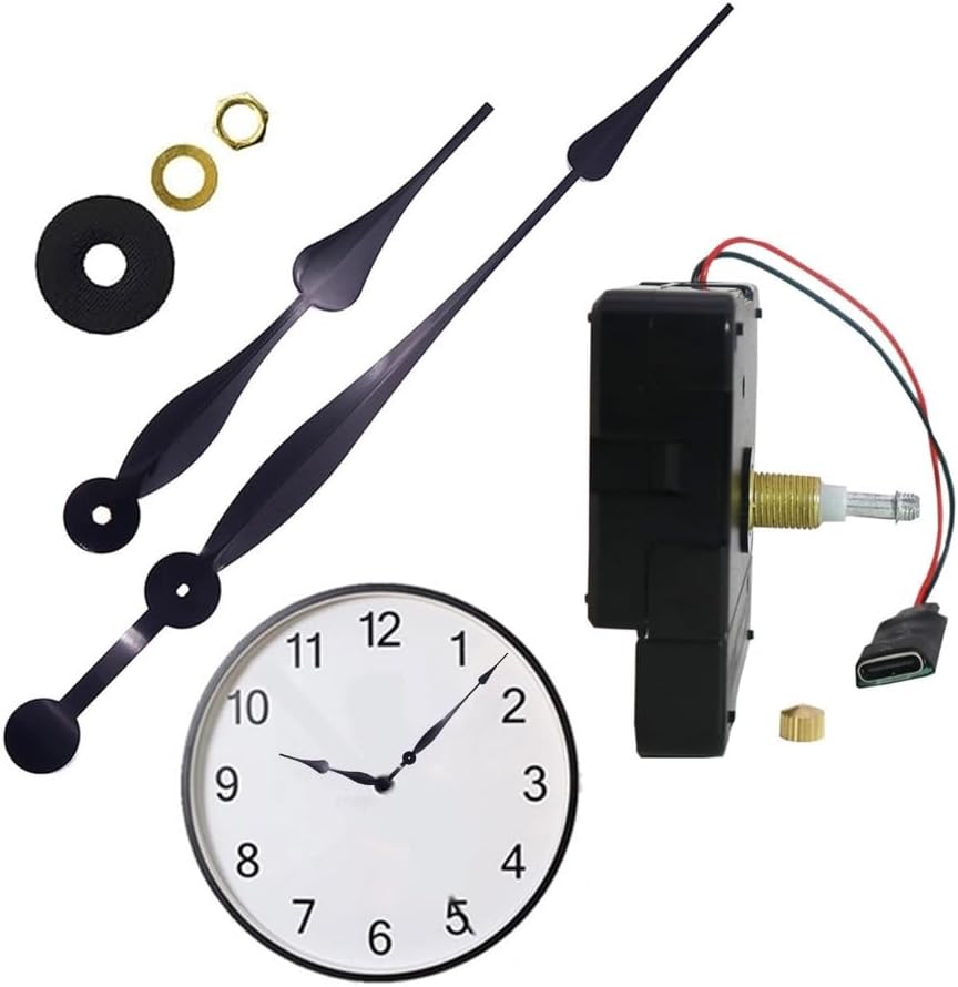 Easy to Install Wall Clock Movement Kit for DIY