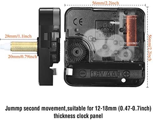 2-Piece Clock Repair Kit for Mechanisms and Hands
