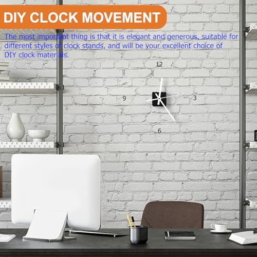 Cabilock DIY Clock Mechanism Replacement for Wall Clock Repair Noiseless Durable