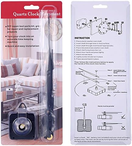 Premium Replacement Parts for Quartz Clocks LongHANDS SPADE HANGER Model Number
