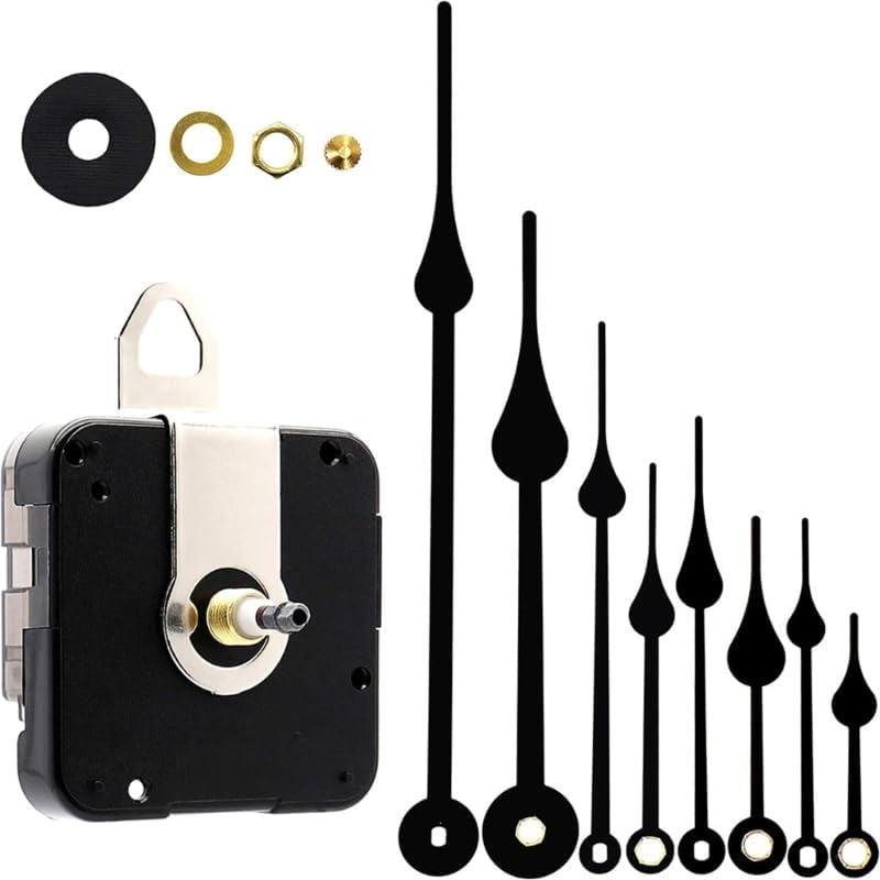 DIY Wall Clock Parts Set - Precision Timer for Home Office Use