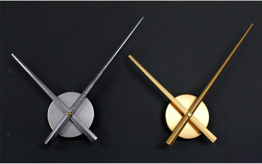 Easy Setup Large Clock Hands Black