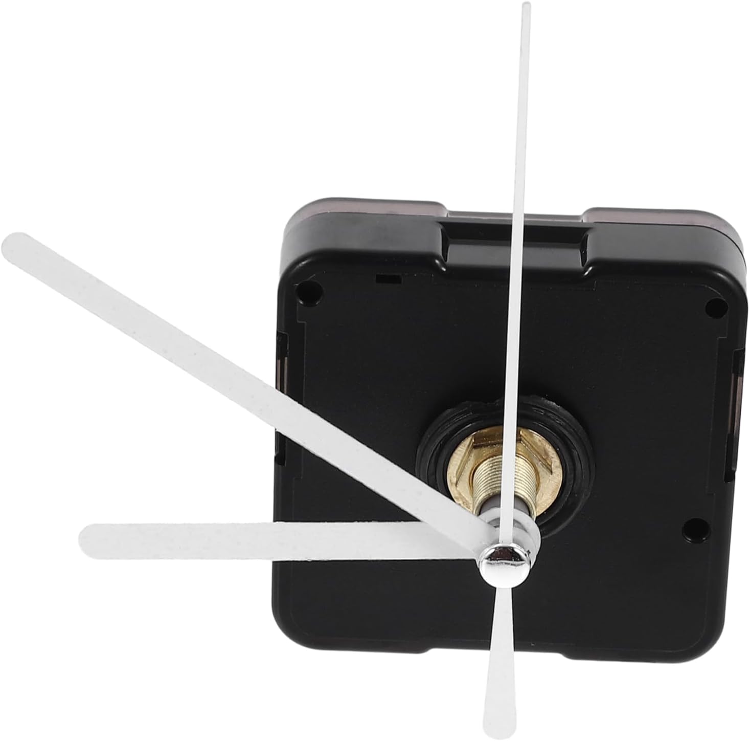 TOBBOMEY Clock Hands Replacement for DIY Wall Clock Mute Plastic Mechanism Kit