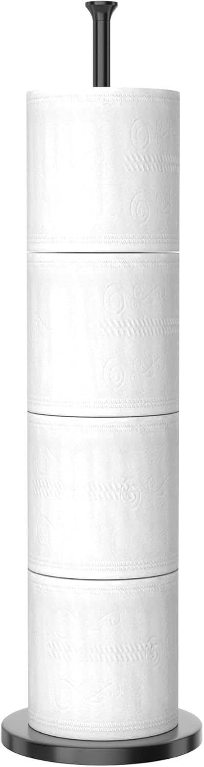 Modern Niffgaff Toilet Paper Holder Stand with Reserve Function