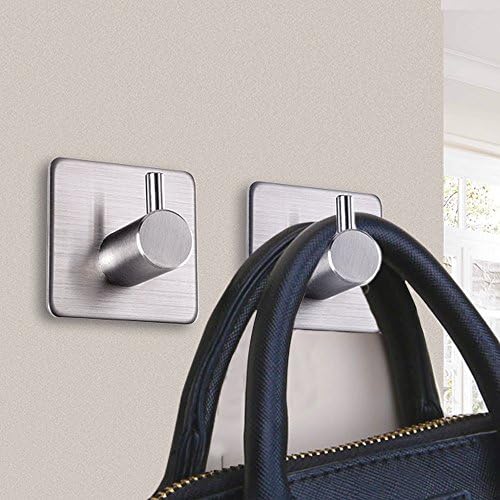 Sturdy Durable Adhesive Hooks for Bathroom Bedroom Storage