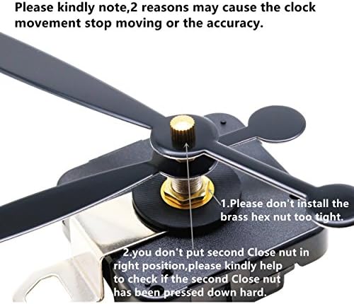 Premium Battery-Operated Clock Movement Parts for DIY Clocks