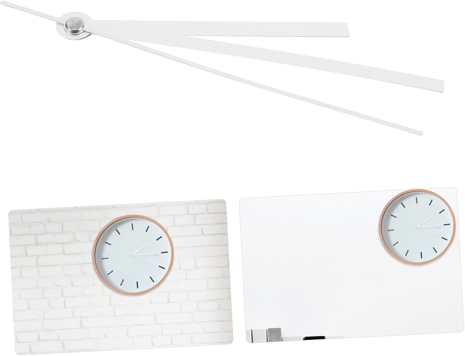 LIFKICH Plastic Clock Hands Kit Compact Set for DIY and Clock Repair