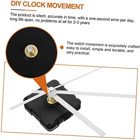 Gadpiparty Plastic DIY Mute Clock Movement Replacement