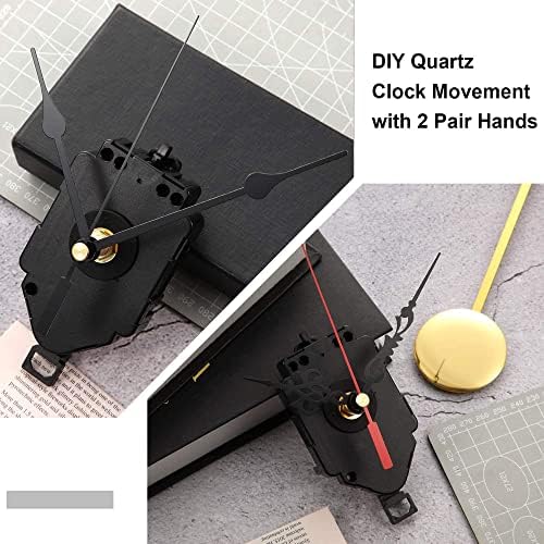 Quartz Pendulum Clock Movement Mechanism for DIY Repair