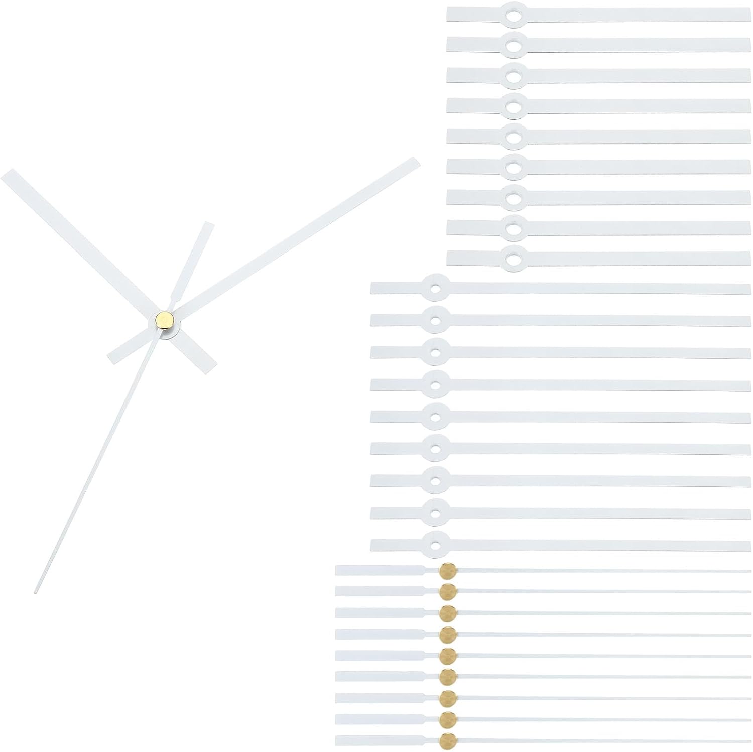 PATIKIL Replacement Clock Hands Kit 10 Set