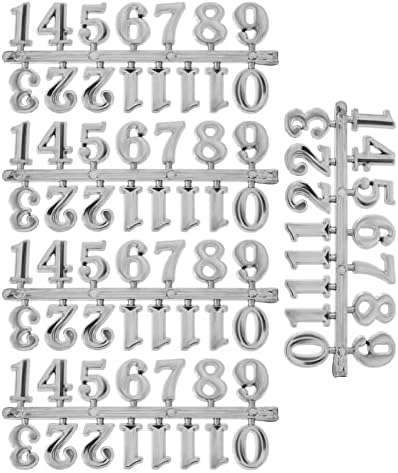 Doitool Digital Clock Numbers - Replacement Set for Home Wall Clocks