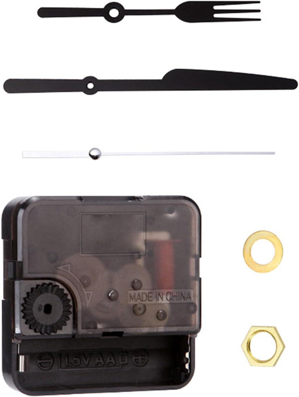 Premium Quiet Quartz Clock Mechanism Kit for Crafters and Clock Enthusiasts