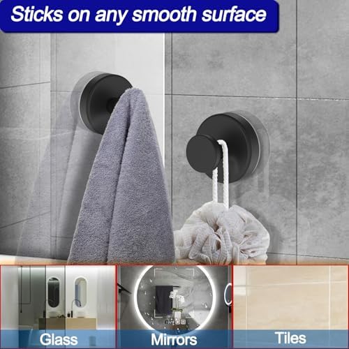 Suction Cup Robe Towel Hooks