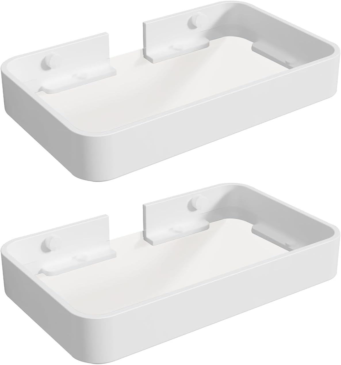 Z Metnal Rust-Resistant Floating Wall Organizer for Bathrooms