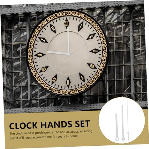 Precision-Forged Plastic Clock Hands Kit for Wall Clocks and Watches