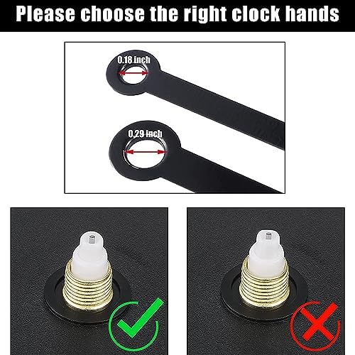 14-Piece Wall Clock Hands Set