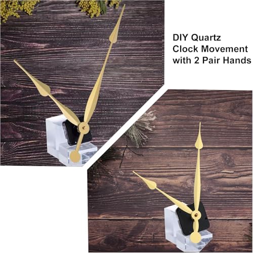 EMOON Clock Movement Mechanism Kit for Custom Repair