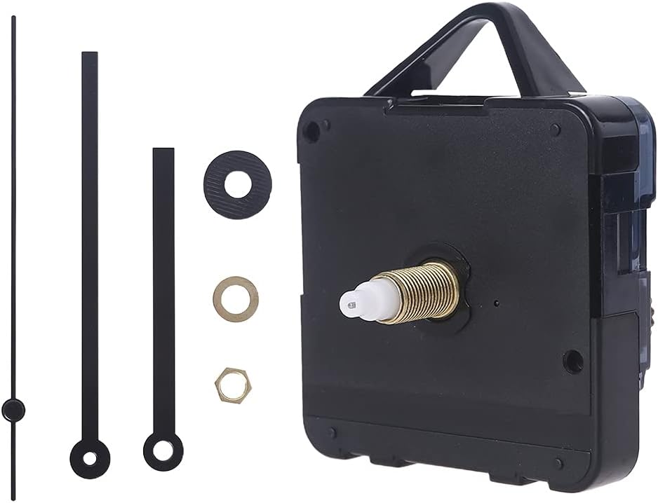 Battery-Powered Wall Clock Movement Repair Parts