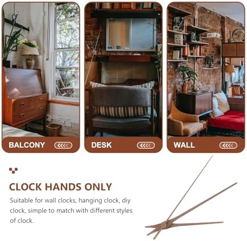 Handy DIY Black Walnut Clock Hands