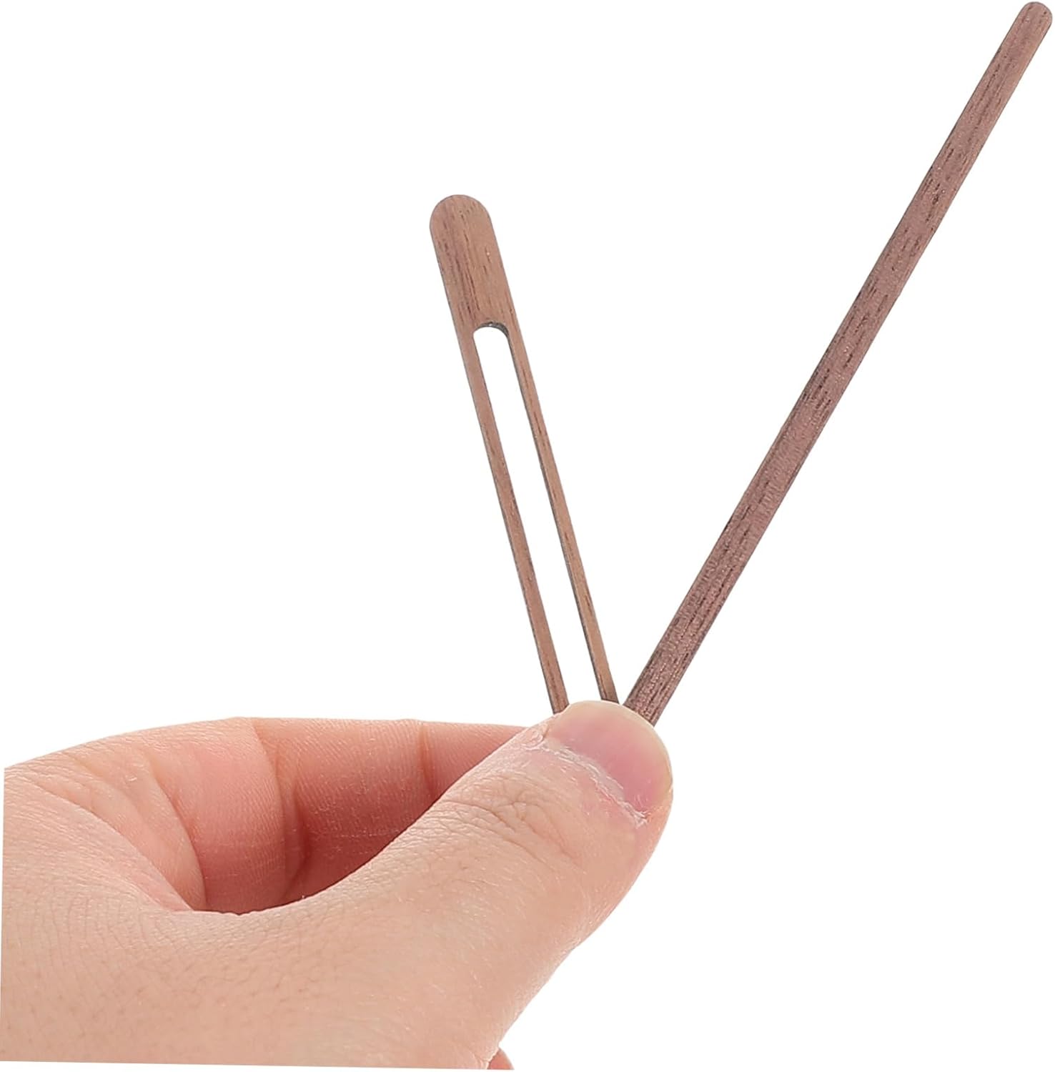 DOITOOL 5-Set Walnut Clock Hands Kit with Silent Movements