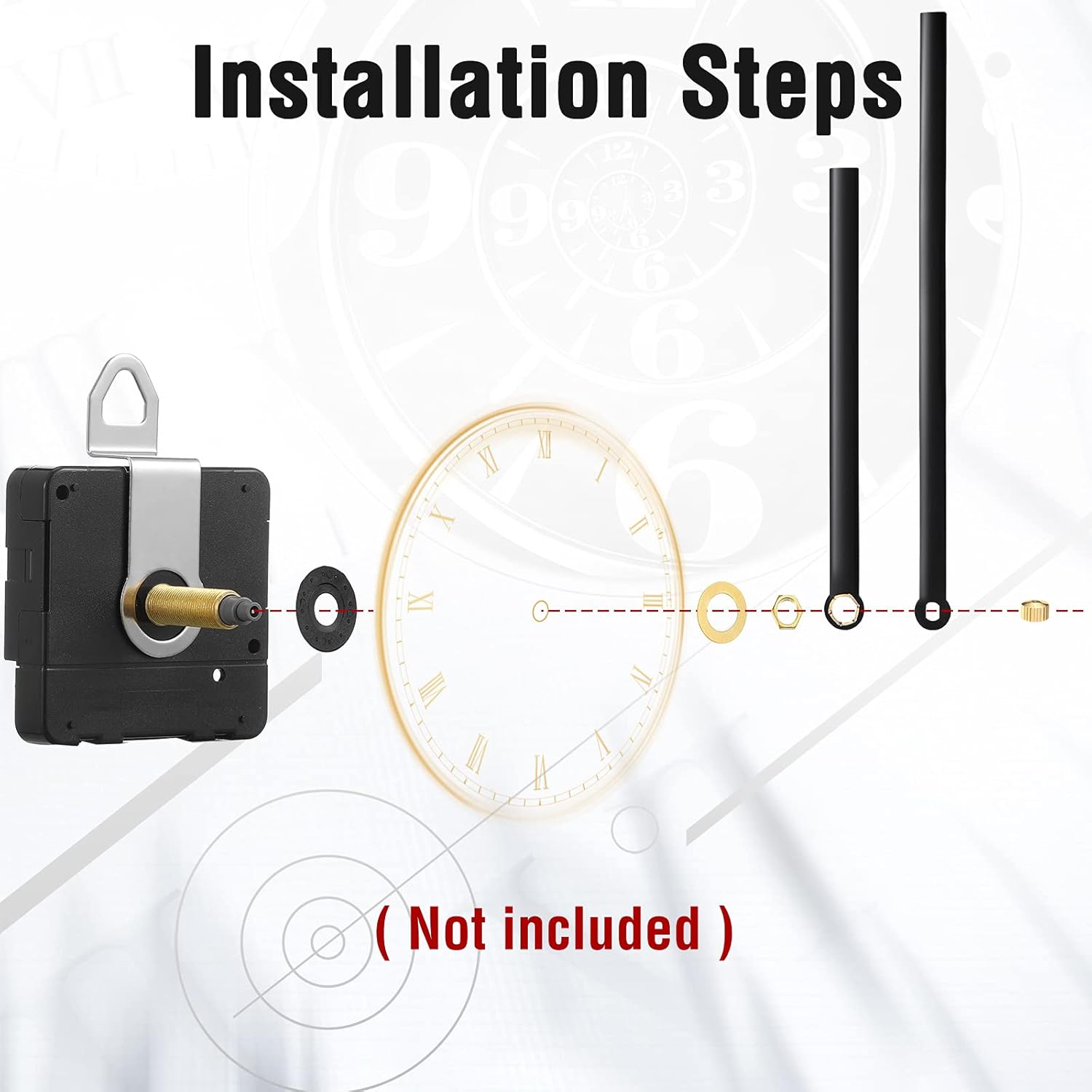 Premium Coverage Kit for Your Clock Repair Needs