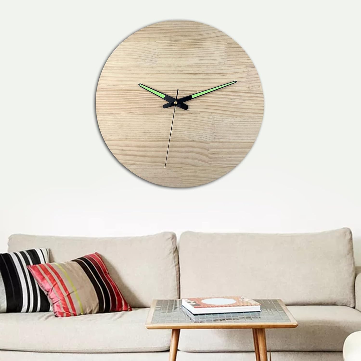 A compact crystal quartz clock movement part for repairing and replacing clocks