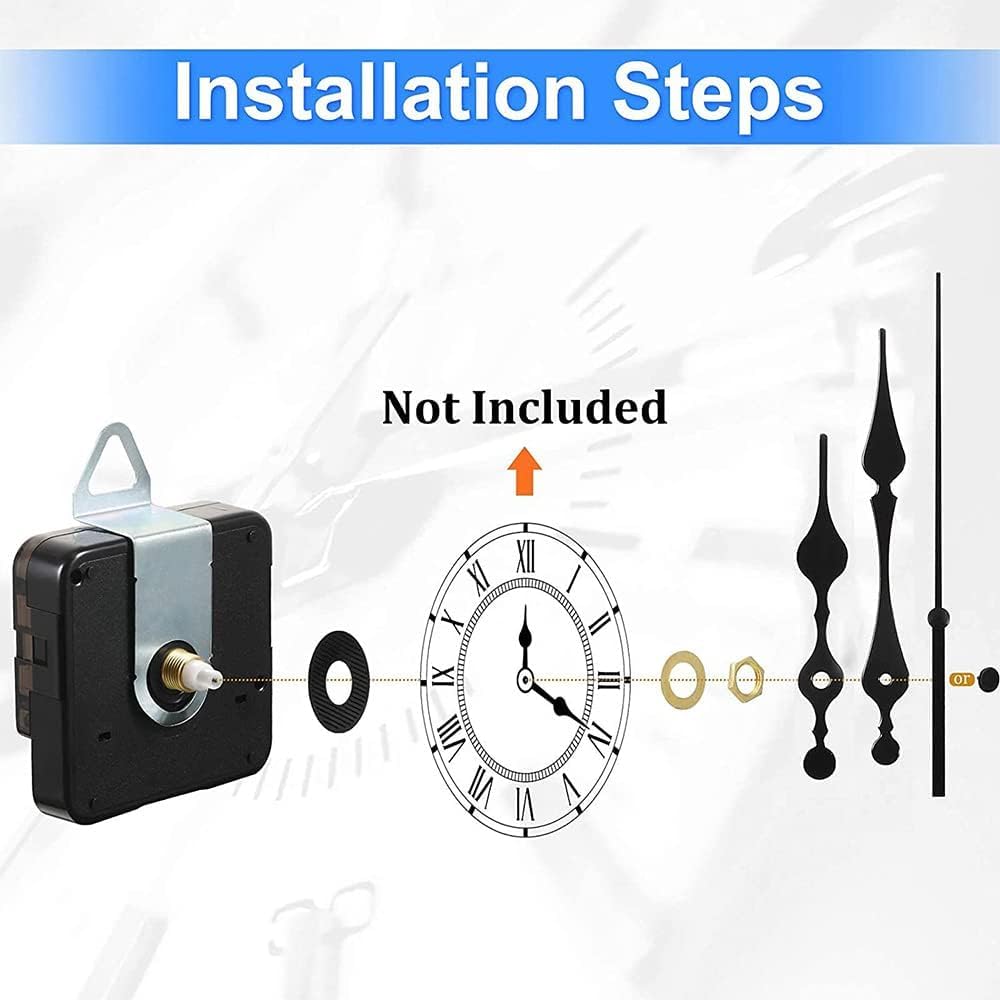7 Sets Quartz Clock Movement Mechanisms