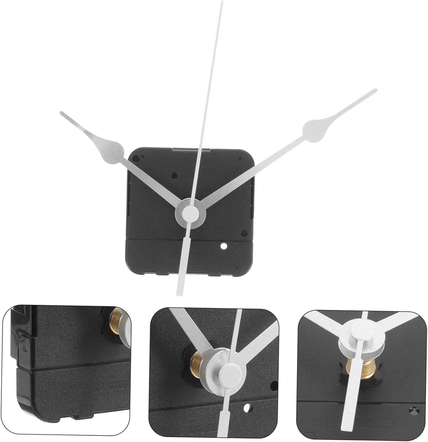 HOMOCONO Plastic Iron Clock Mechanism Kit Reverse Counter Clockwise Movement