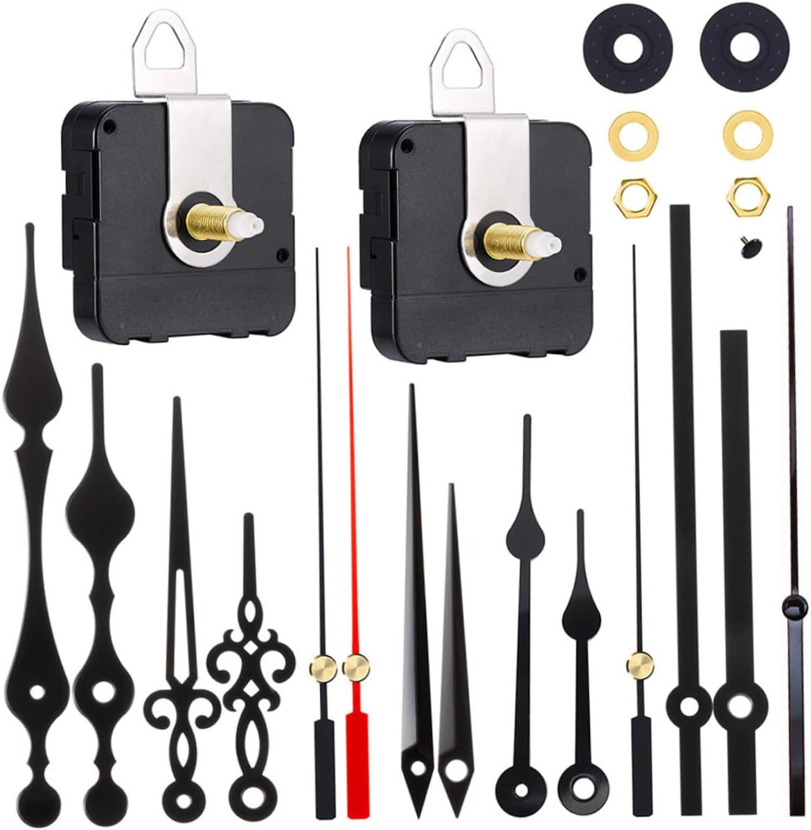 Elegant Precision Clock Kit for DIY and Home Decor