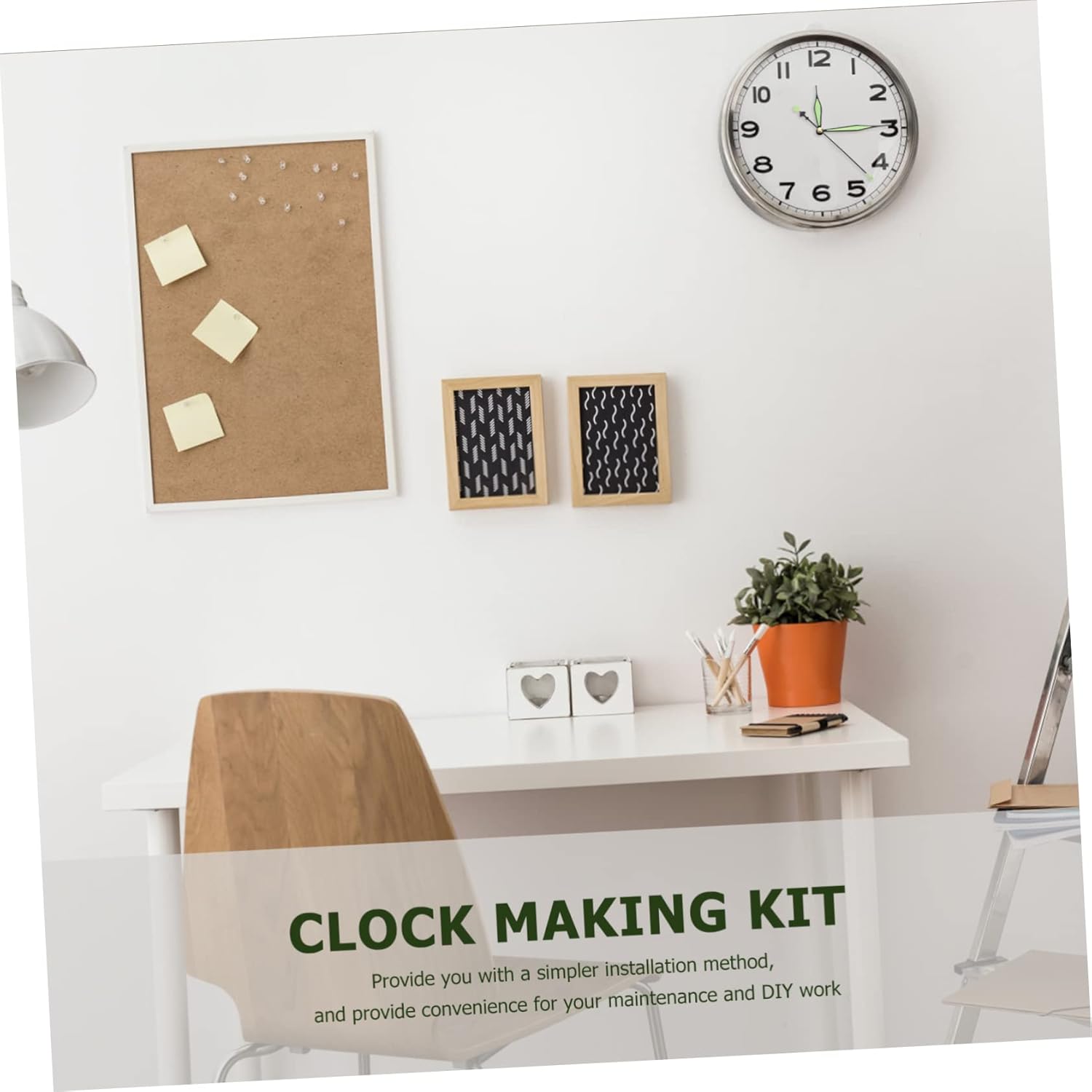 L Magnetic 3D Glow-in-the-Dark Clock Hands