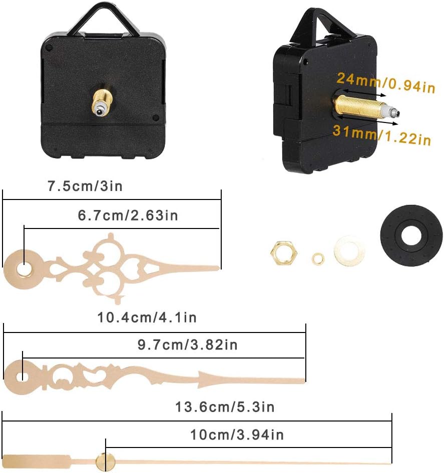 Ultimate Clock Movement Kit for DIY Repair