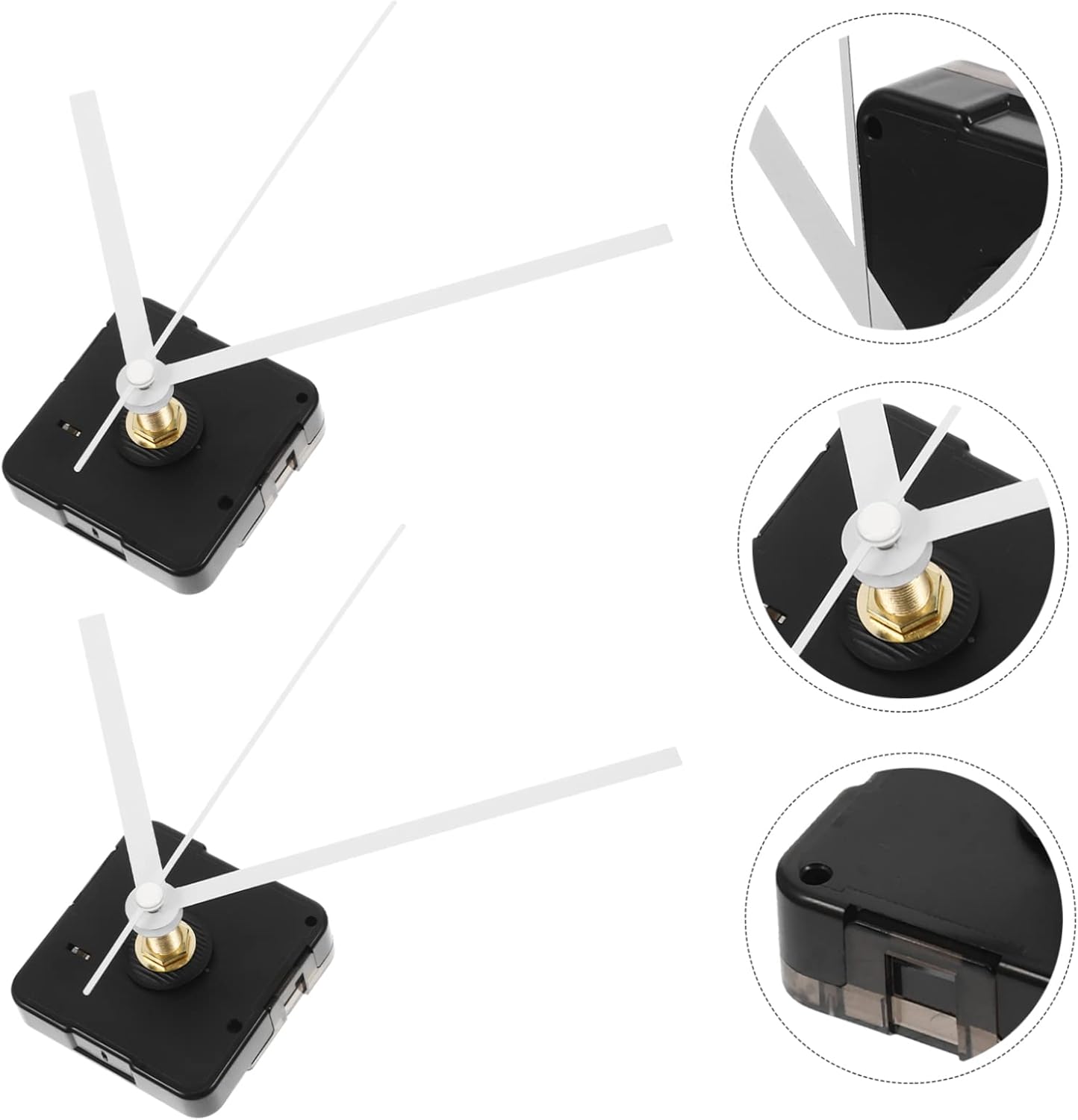 Homoyoyo 2pcs Clock Hands Quartz DIY Wall Clock Kit