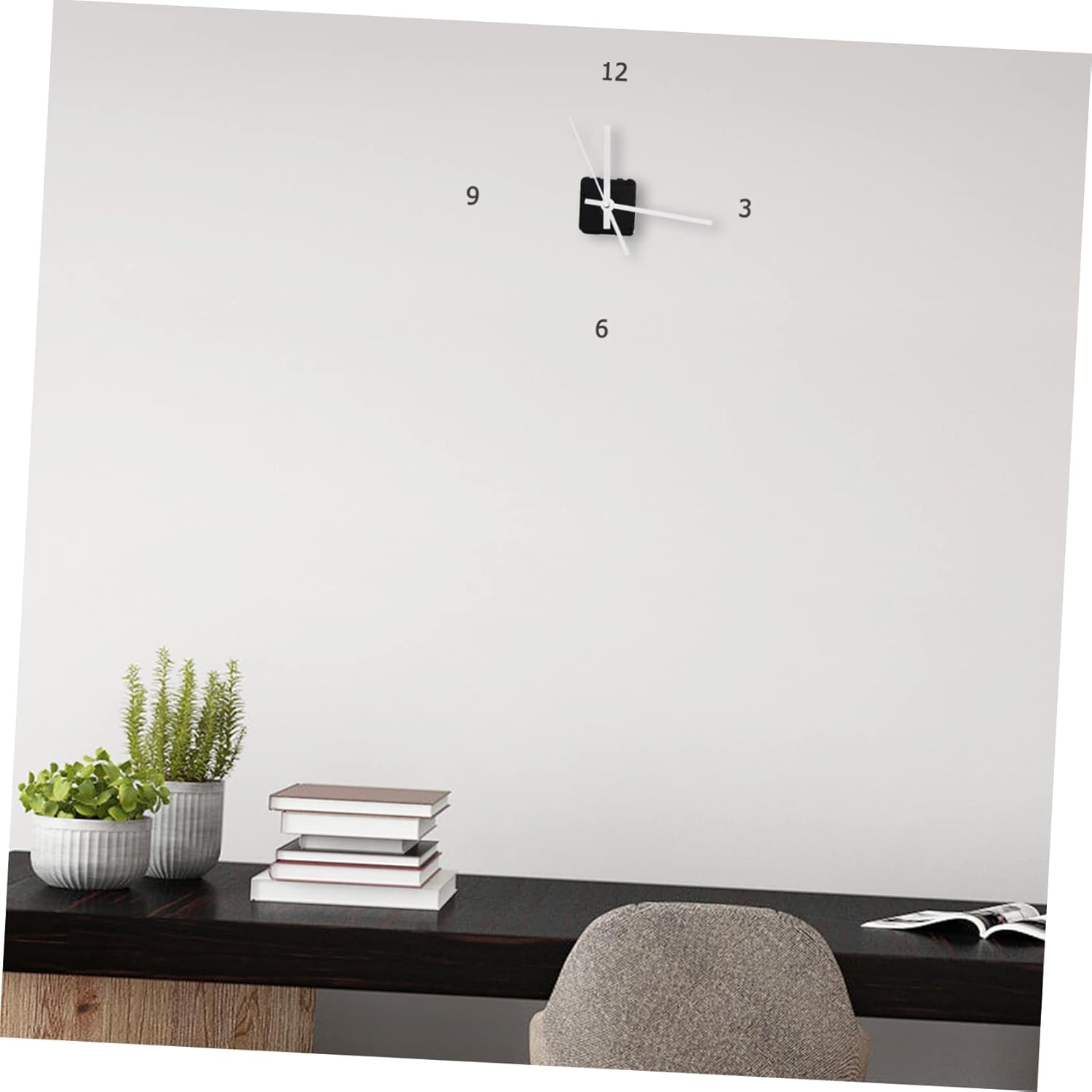 Perfect Reliability Battery-Powered Noiseless Replacement Parts for Your Wall Clock