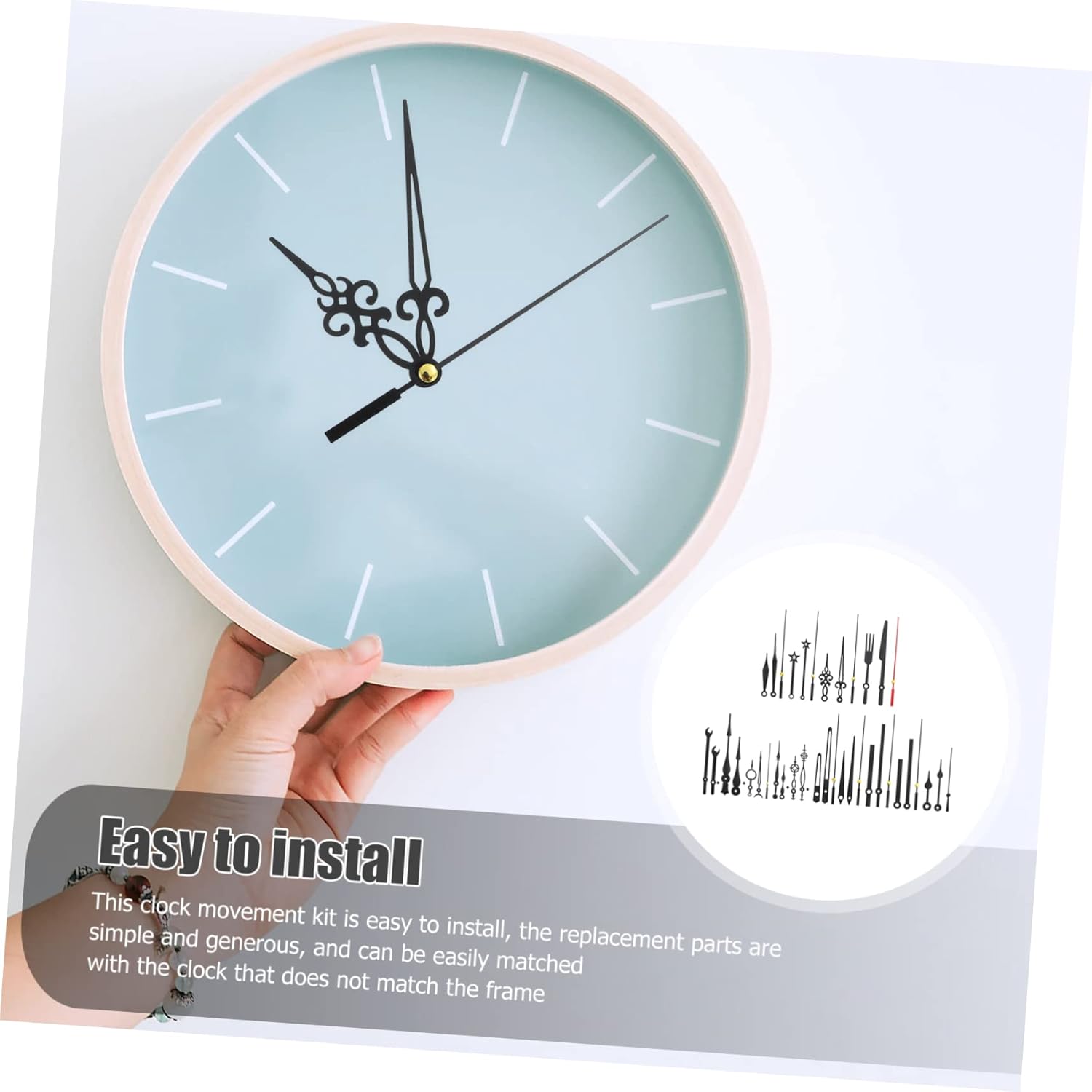 Stylish Quartz Clock Hands Sets
