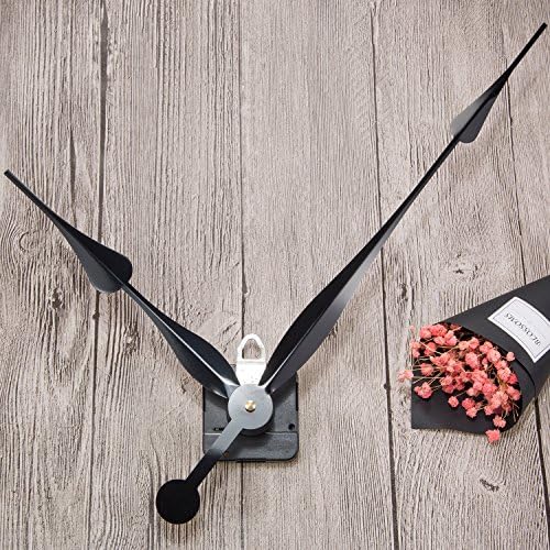 Hicarer High Torque Quartz Long Shaft Clock Mechanism Replacement for DIY