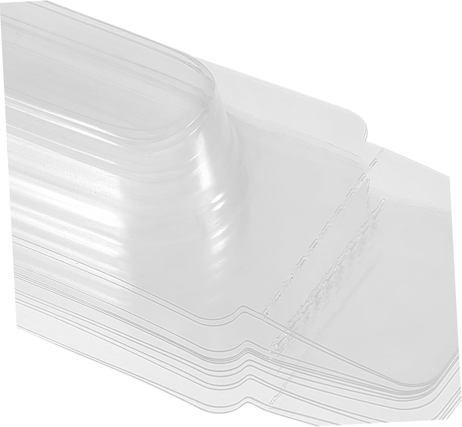 12-Piece PVC Protective Box for Wall Clock Hands Anti Squeeze Cover