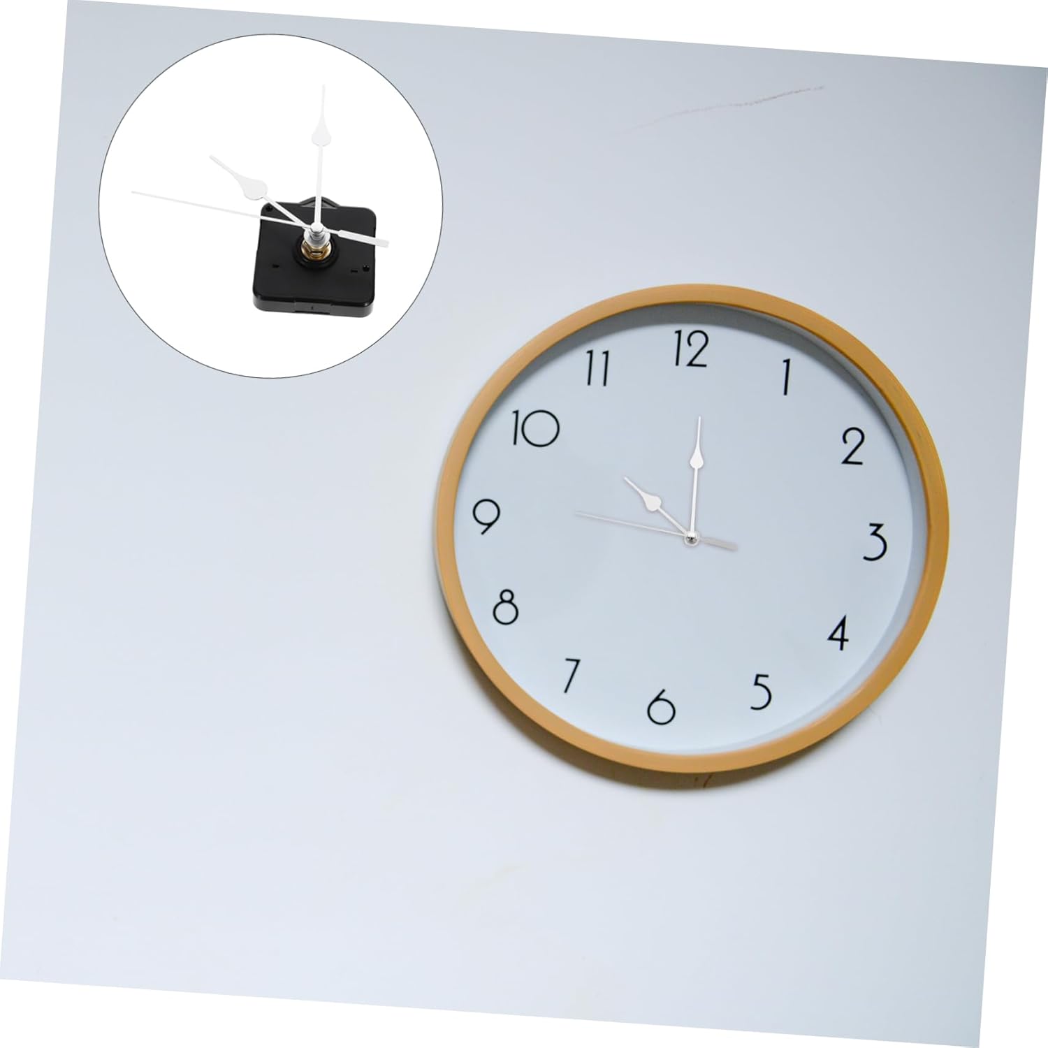 Pretty Heart Shaped Silent Plastic Clock Movement