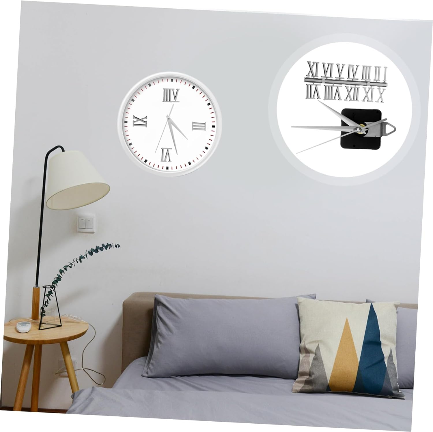 Perfect Roman Numeral Clock Parts Kit for DIY Clocks