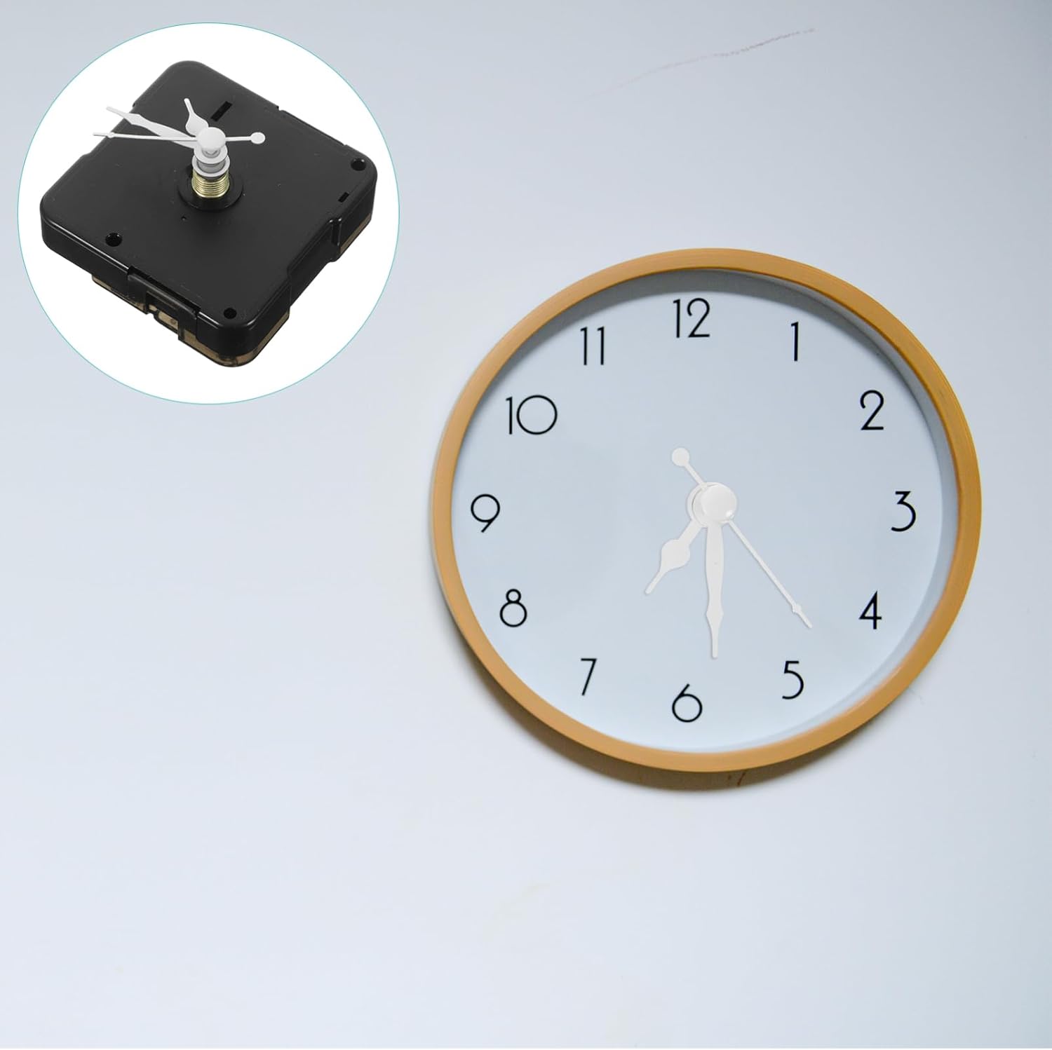 Hemobllo Silent Quartz Clock Movement Kit