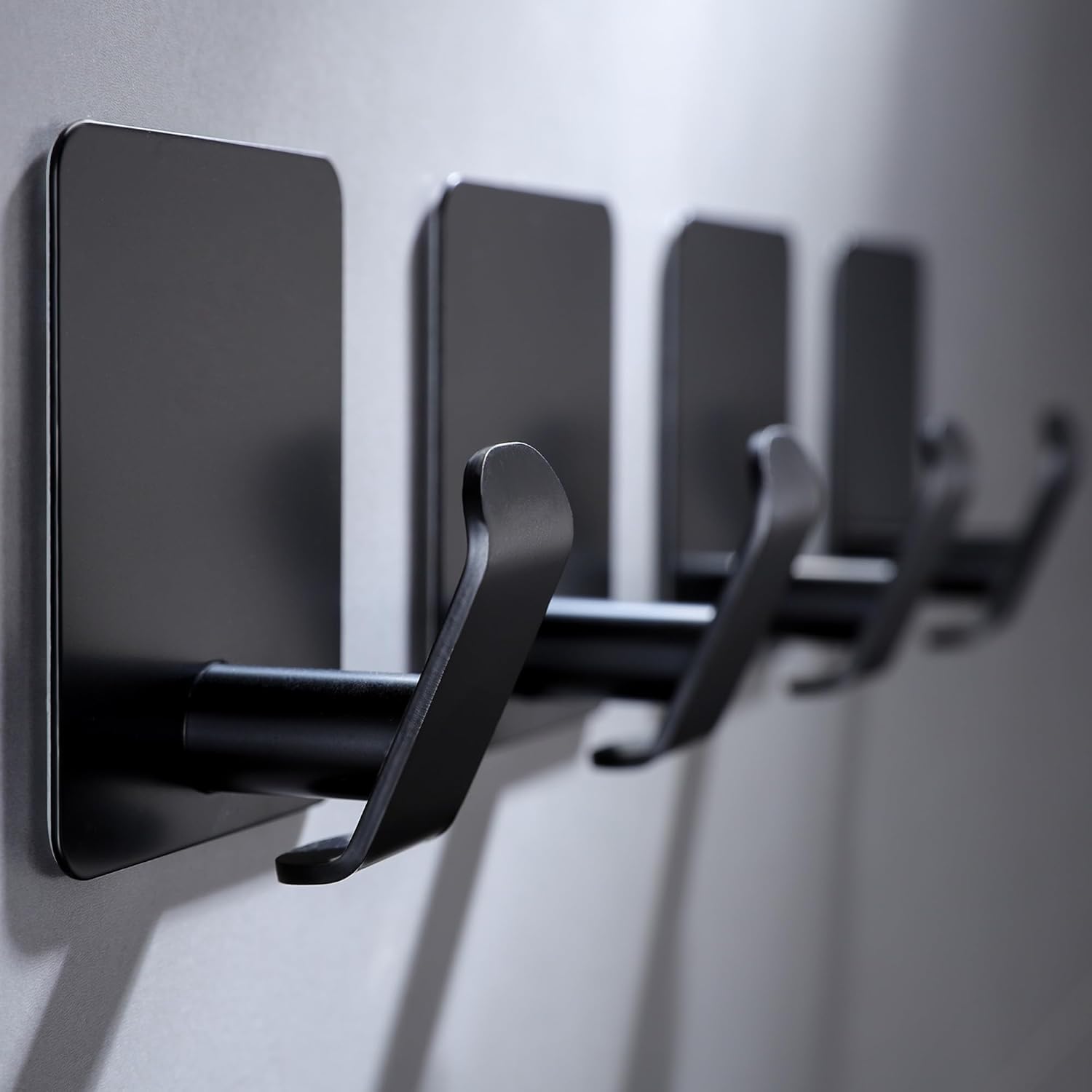 Taozun Adhesive Towel Hooks 4-Pack Stainless Steel Rust and Oil Proof