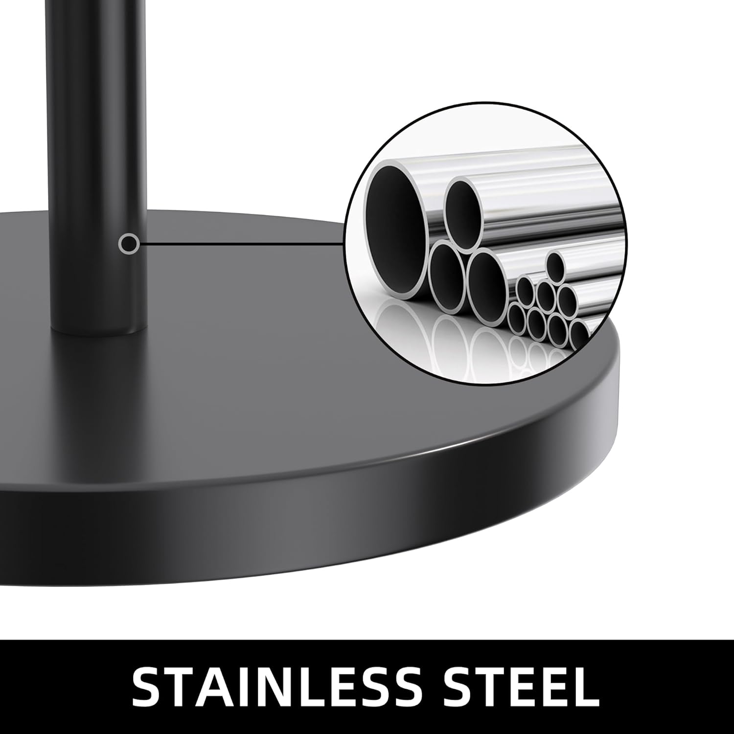 Modern Niffgaff Toilet Paper Holder Stand with Reserve Function